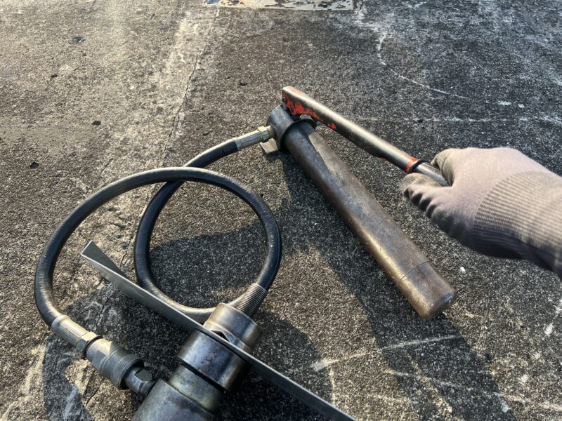 ポンピング作業